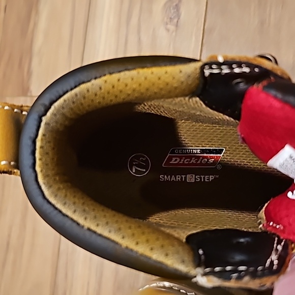 Dickies Steel Toe Work Boots Size 7 1/2 - Picture 5 of 9